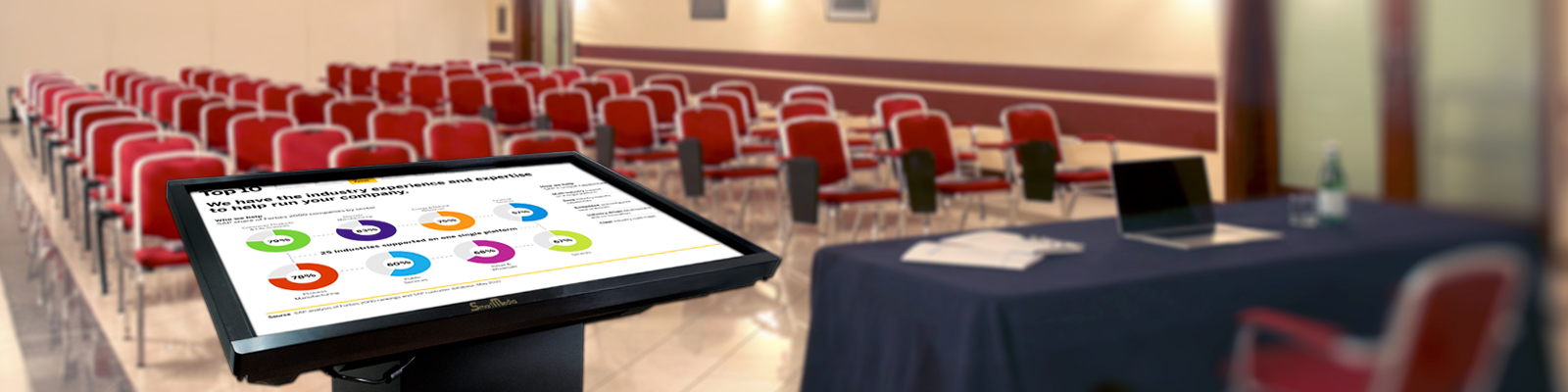tavoli multimediali per conferenze